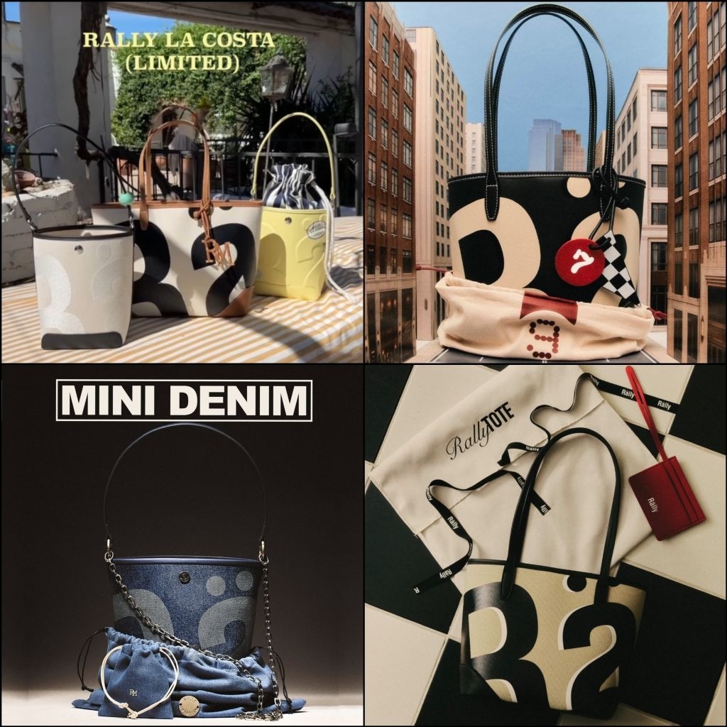 ‼️พร้อมส่ง✨️Rally Mini Tote🔥โค้ดลด20%-30%🚨ของแท้กดจากแบรนด์🤍🖤