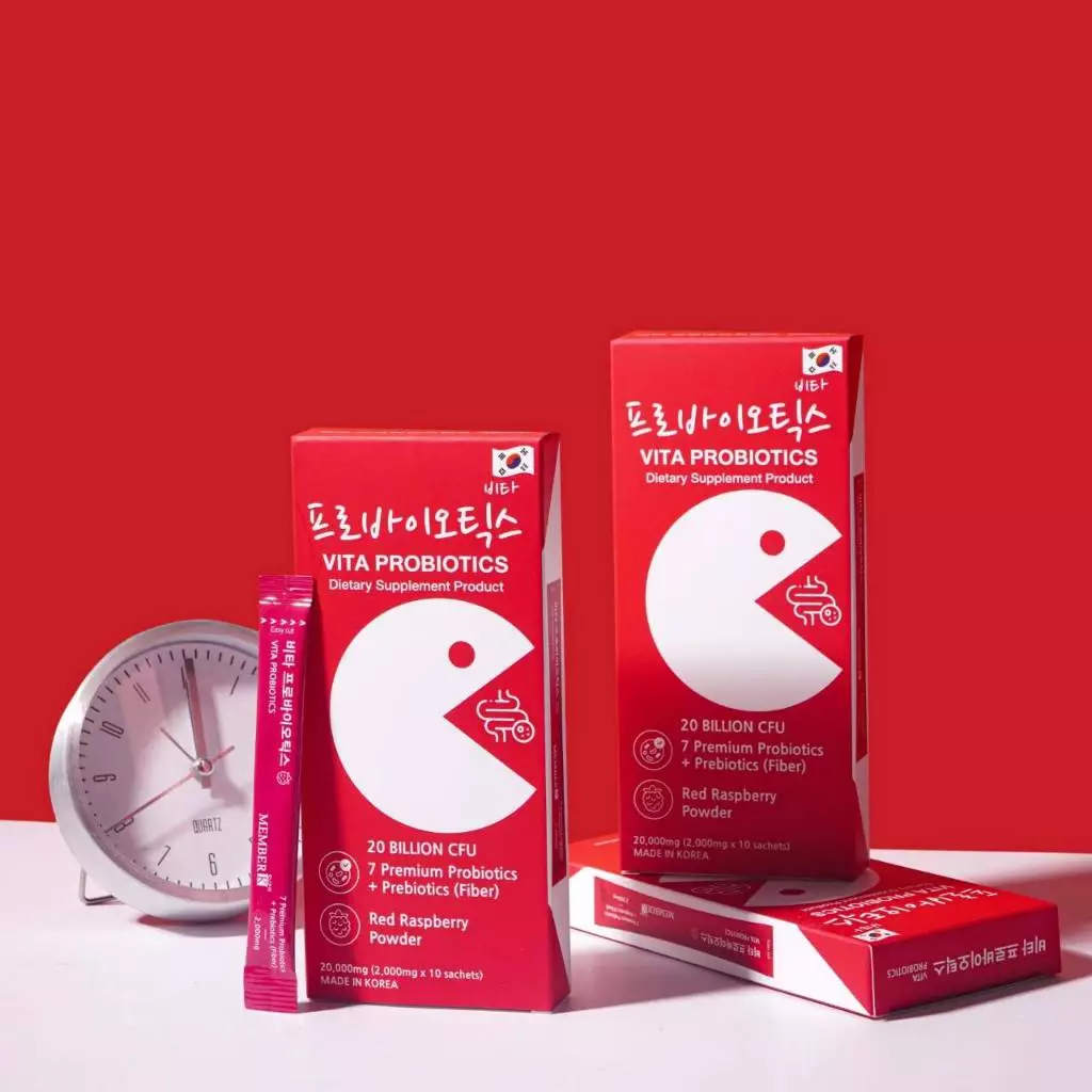 (3 ฟรี 1) Vita Probiotics โพรไบโอติกส์ พรีไบโอติกส์ กล่อง 10 ซอง จุลินทรีย์ดีเพื่อลำไส้ ท้องผูก ดีท็อกซ์ลำไส้ thumbnail 5