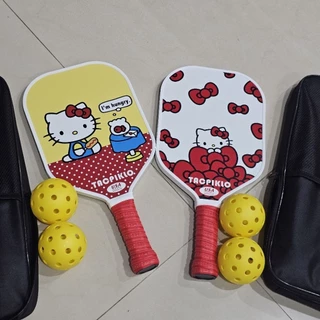 🏓 ไม้พิคเคิลบอล Tacpiklo T300 Carbon Fiber ลาย Kitty ลิขสิทธิ์แท้ จาก Sanrio พร้อมส่งในไทย