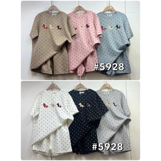 สินค้าแบบใหม่ ชุดเซท 2 ชิ้น Be Chic เสื้อโอเวอร์ไซส์ + กางเกงขาสั้น ผ้าเนื้อดีงานสวย ชุดใส่เที่ยว
