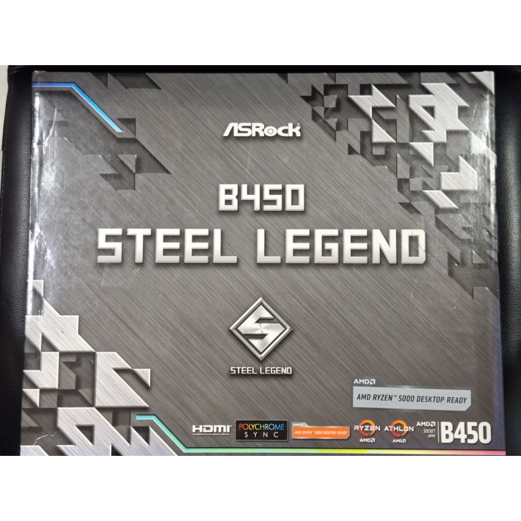 เมนบอร์ดมือ✌️AM4 ASROCK B450 LEGEND