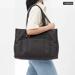 Yuedpao Fluffy Box Bag กระเป๋าสะพายข้างทรงสี่เหลี่ยม ช่องเก็บของเยอะ ใส่โน้ตบุ๊ค 13 นิ้วได้ กระเป๋าอเนกประสงค์