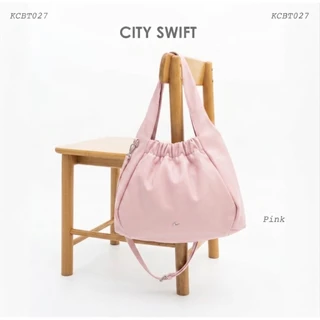 KIM&CO. KC. CITY SWIFT (KCBT027) กระเป๋าสะพาย 2-way กันน้ำ น้ำหนักเบา กระเป๋าสะพายข้างผู้หญิง ใส่ของจุ