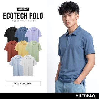 Yuedpao Ecotech Re-wild Polo Unisex เสื้อโปโล ผ้าหนาทรงสวย ระบายอากาศดี ยับยาก รีดง่าย เสื้อรีไซเคิล (8 สี)