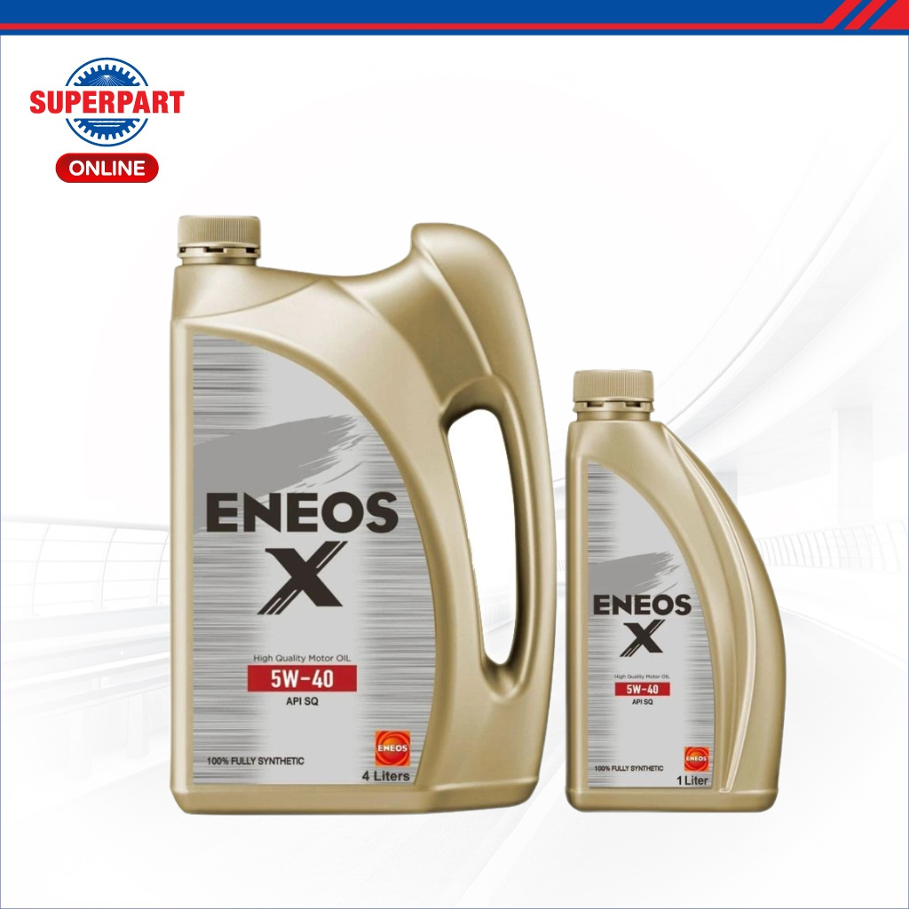 ENEOS น้ำมันเครื่อง ENEOS X-SQ FULLY SYN 5W40 4L แถม 1L (40002052)