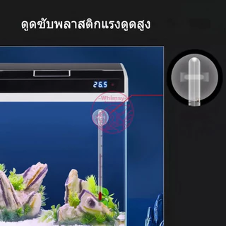 เทอร์โมมิเตอร์ตู้ปลา ปรอทวัดอุณหภูมิน้ำในตู้ปลา แบบติดกระจก Aquarium Thermometer