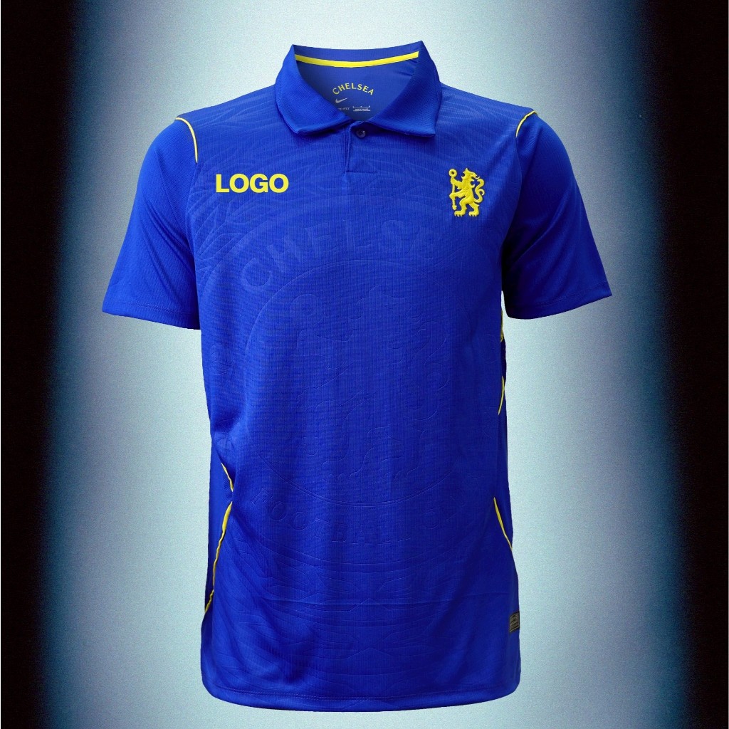 สโมสร Fan [สต็อกในไทย]เสื้อฟุตบอล งานเกรดแฟนบอลน้ำเงิน เสื้อกีฬาคุณภาพพร้อมโลโก้ พร้อมรีดเบอร์ชื่อได้ทุกตัว