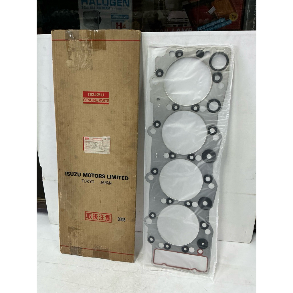 ประเก็นฝาสูบ NPR,NQR,NKR, 4HF1,4.3L,4HG1-4HG1-T 4.6L,4HE1,4HE1-T 4.8L  แบบ4สูบ