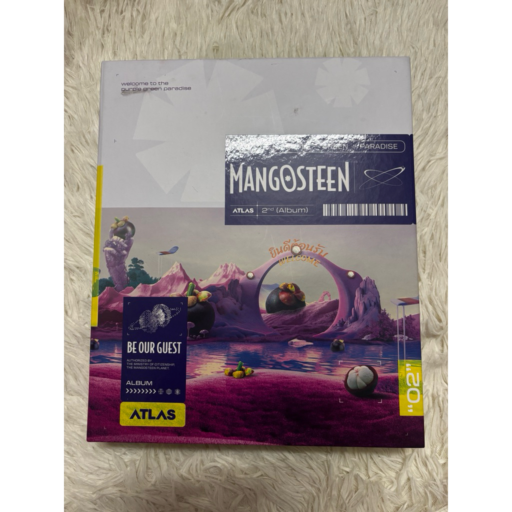[พร้อมส่ง] อัลบั้ม ATLAS 2nd Album "MANGOSTEEN"
