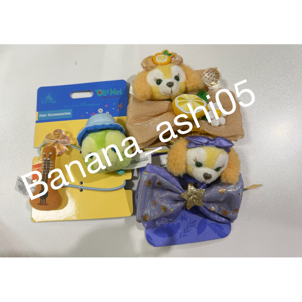 {พร้อมส่ง} หนังยางรัดผม/ที่รัดเข็มขัด Duffy&friends Disney แท้💯💯