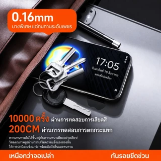 [ประกัน90วัน] G-TITAN ฟิล์มกระจกกันมอง iPhone13 / 14 / 15 / 16 /17 Pro Max กันเสือก แบบเต็มจอ 3D เกรดพรีเมี่ยม