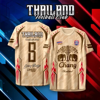 เสื้อคอกลม เสื้อบอล เสื้อกีฬา ลาย ช้าง