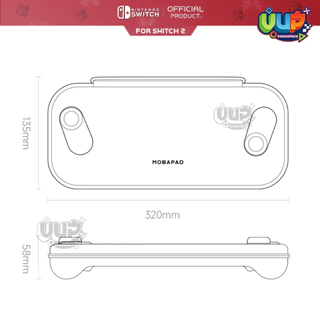 [พร้อมส่ง]Mobapad กระเป๋าใส่เครื่องและจอย M12S M12HD แบบตรงรุ่น กันกระแทก มีช่องเก็บตลับเกม
