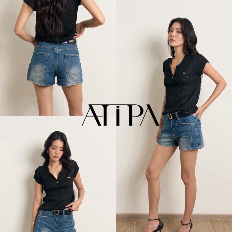 Atipashop - Define Short Jeans (#ATP608) กางเกงยีนส์ขาสั้น ทรงสวย