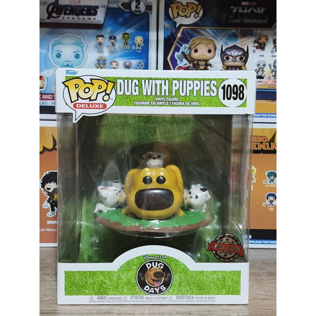 Funko Pop! : Dug Days - Dug with Puppies [ กล่องสินค้า - 6/10 ]