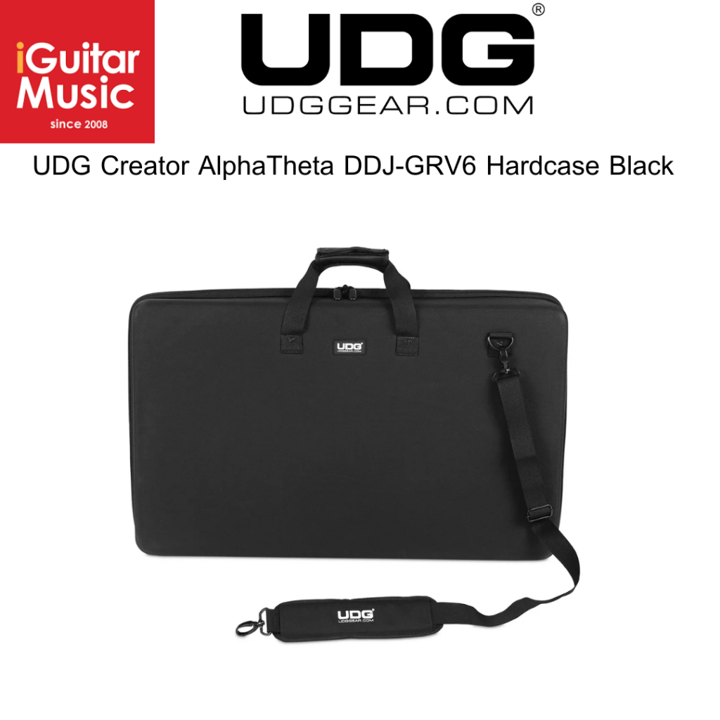 กระเป๋าเคสแข็ง UDG Creator AlphaTheta DDJ-GRV6 Hardcase Black