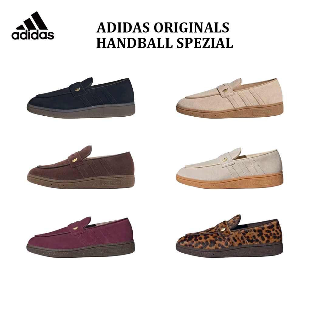 adidas originals HANDBALL SPEZIAL รองเท้าโลฟเฟอร์ทรงเตี้ย ใส่สบายกระชับเท้า รุ่นยูนิเซ็กซ์