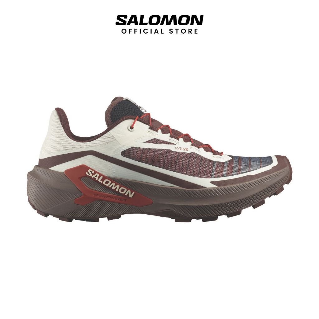SALOMON GENESIS 2 Lava Falls Men's Trail Running Shoes รองเท้าวิ่งเทรลผู้ชาย L45474200 Official Stor