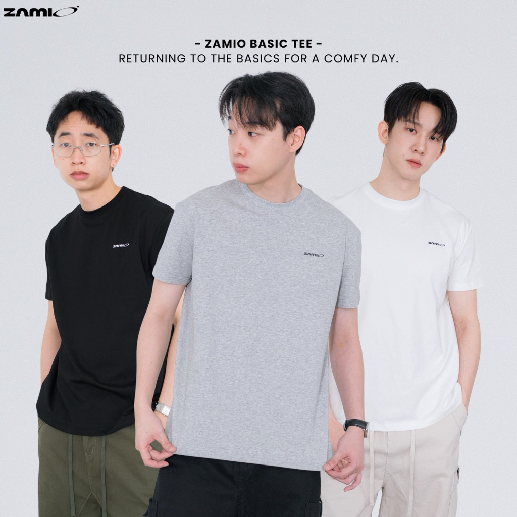 ZAMIO LOGO TEE เสื้อยืดแขนสั้น