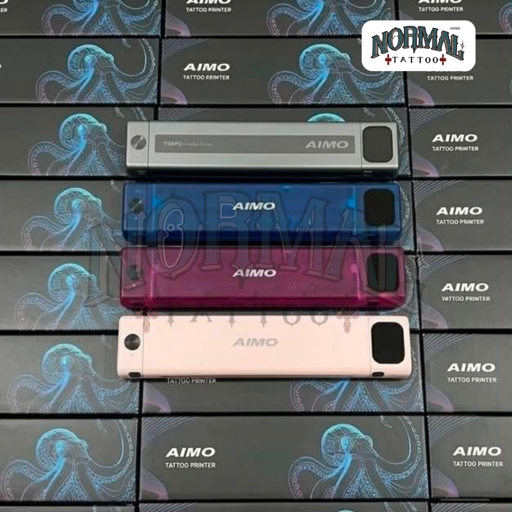 เครื่องลอกลาย Aimo หน้าจอทัชสกรีน (ฟรี! กระดาษลอกลาย 5 แผ่น) ตัวใหม่ เครื่องแท้ รับประกันในไทย สำหรับลอกลายสักงาน TATTOO
