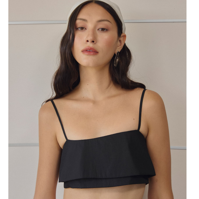 Miss Modern - City Bra บราสายเดี่ยว บราสายเดี่ยว ผ้าคอตตอน สายปรับได้ ใส่เลเยอร์หรือใส่เดี่ยวๆ ก็สวยเก๋ ชุดไปเที่ยว ชุดไ