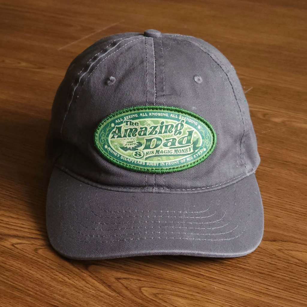 Crazy Shirt Cap The Amazing Dad & His Magic Money มือส​อง​สภาพ​ดี​