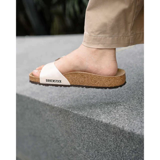 🔥รองเท้าแตะผู้หญิง BIRKENSTOCK รุ่น Madrid BF Whitewashing ของแท้และขายดีที่สุด พร้อมจำหน่ายแล้ว!