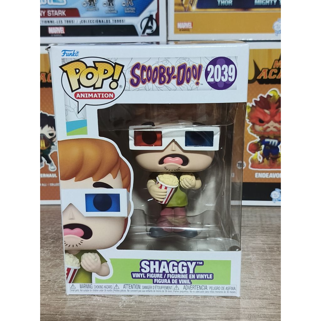 Funko Pop! : Scooby-Doo - Shaggy with 3D Glasses [ กล่องสินค้า - 7/10 ]