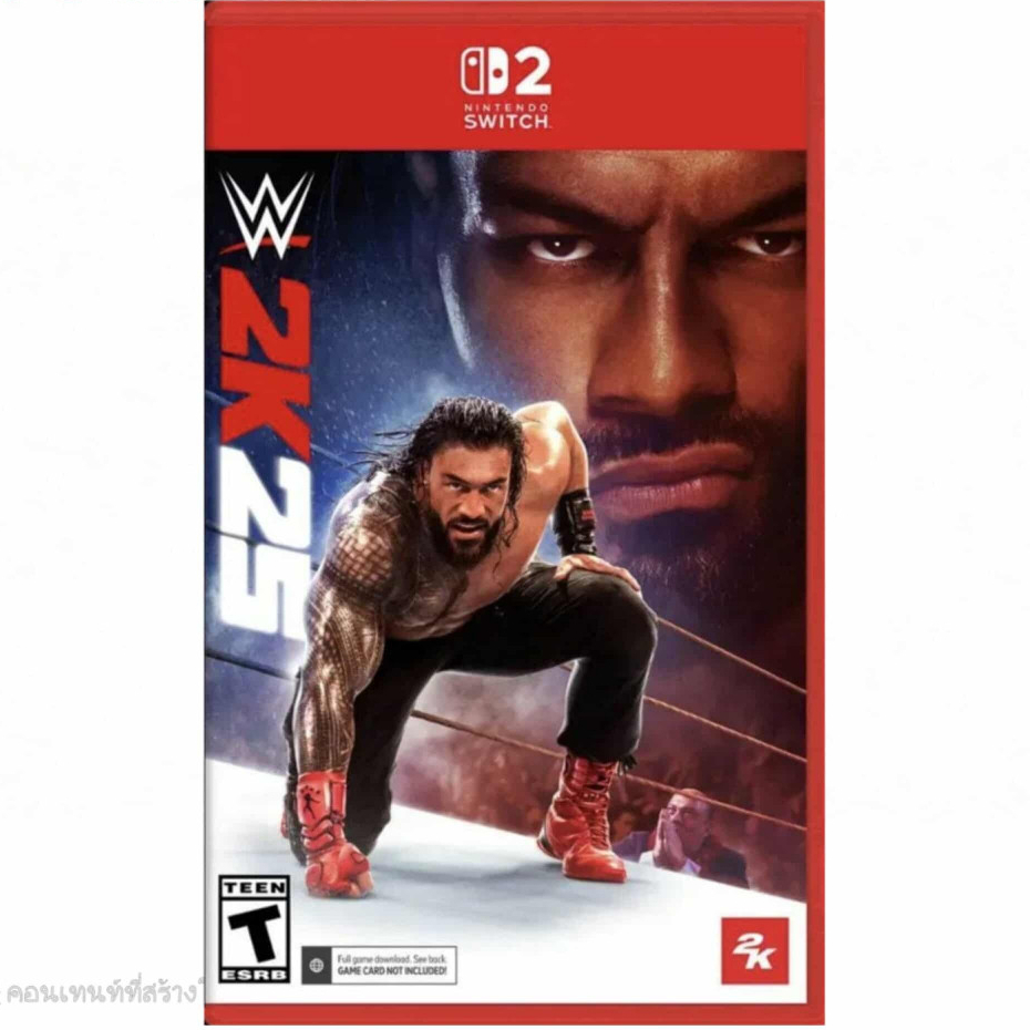 nintendo switch 2 wwe 2k25 ( english ) fullgame download code in a box ns2