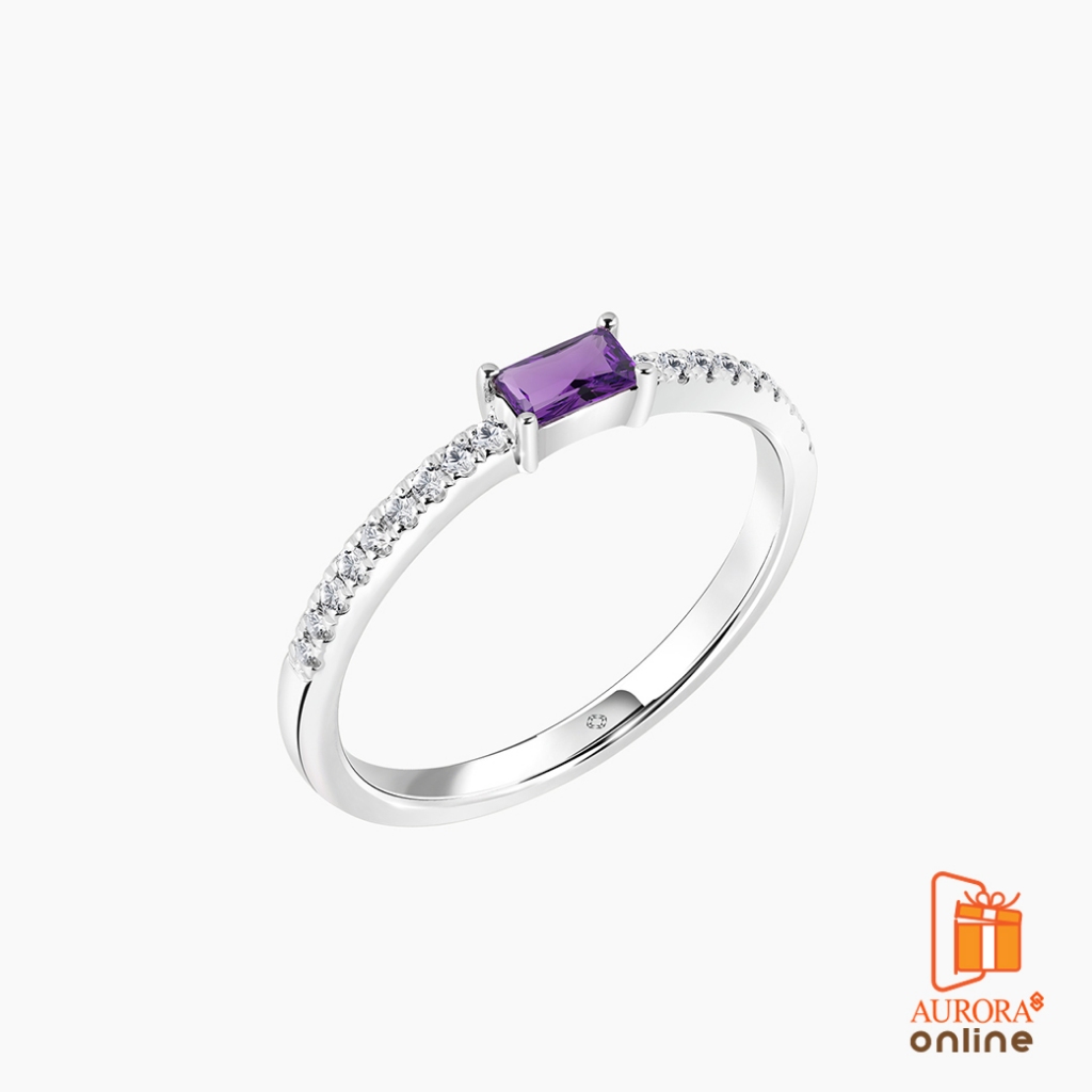 Aurora Diamond แหวน | Disney Princess Collection – Rapunzel (Amethyst) (DRDY004_R)