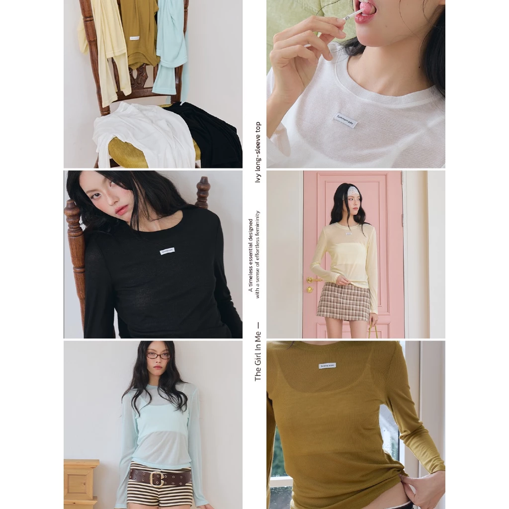 Thesummernade : Ivy long-sleeve top