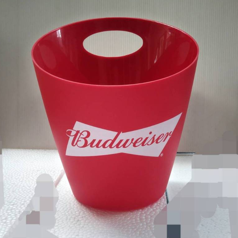 ถังน้ำแข็งBudweiserขนาด2ลิตรเนื้อหนามาก(เหลือลายทึบดังภาพแรก)
