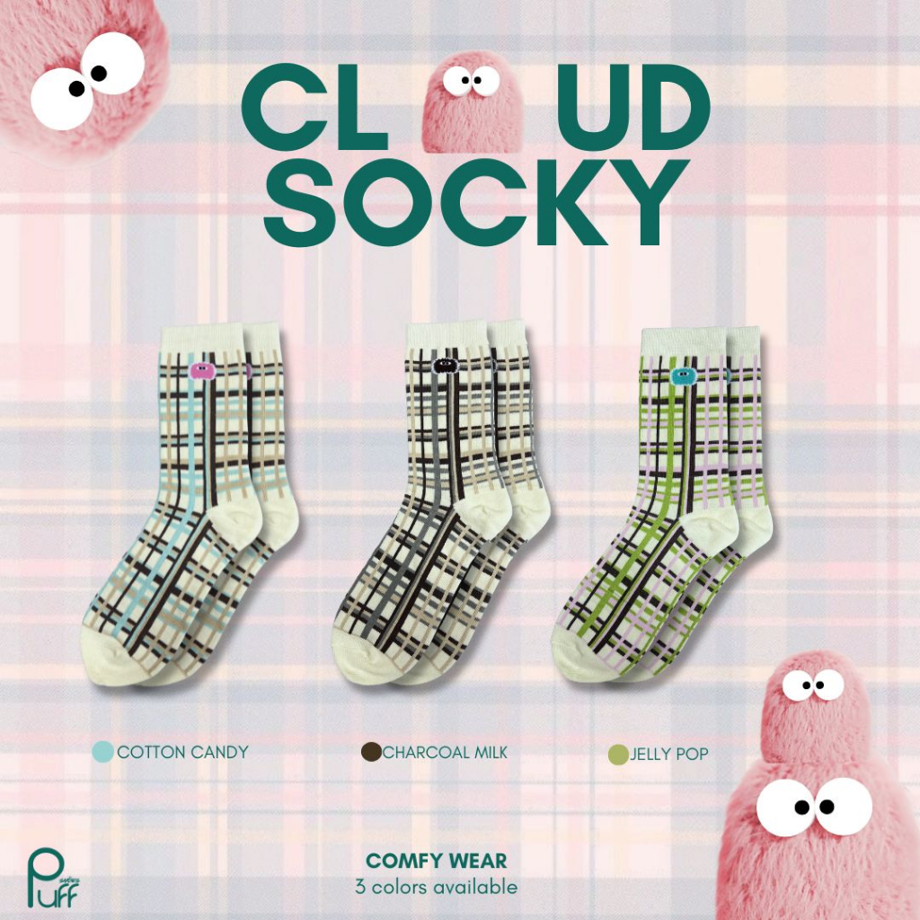 PUFFSHOES.OFFICIAL : Cloud Socky