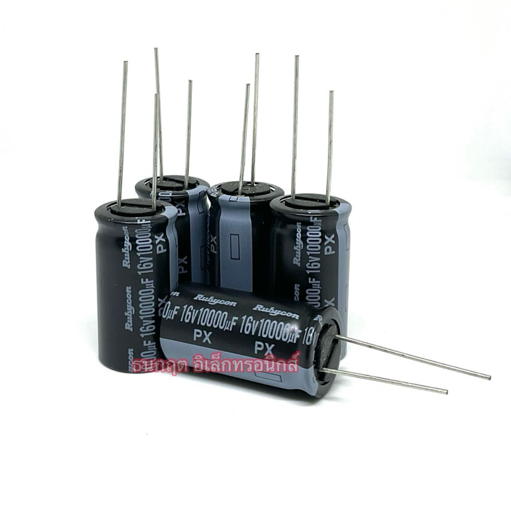 C ตัวเก็บประจุ 10000uf 16V  105องศา Electrolytic Capacitor พร้อมส่ง