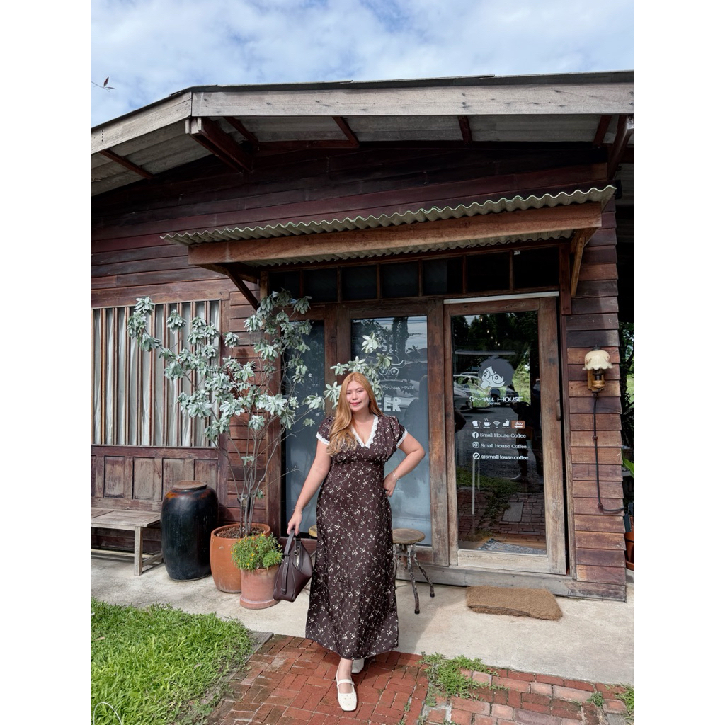 เดรสสาวอวบ รุ่นDress229 💐💐💐