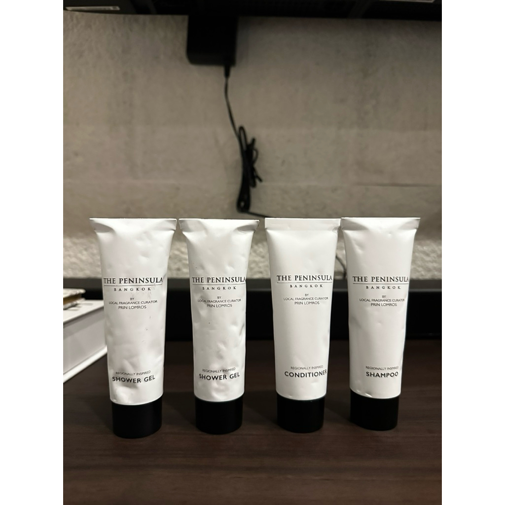 travel kits สบู่ 🧼สบู่โรงแรม Peninsula Bangkok by La bottega