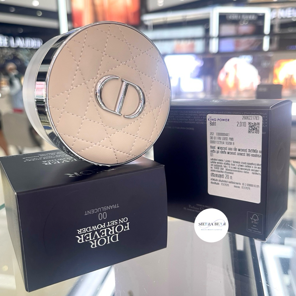 NEW !! แป้งฝุ่น Dior Forever On Set Powder 20 g. ล็อตใหม่ ปี 2026 ของแท้ป้ายไทย Central/ป้าย King