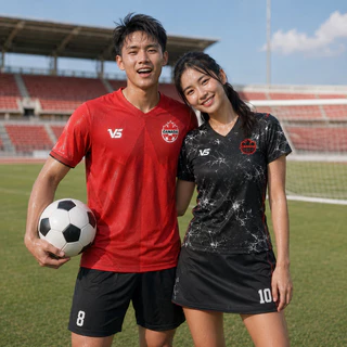 เสื้อกีฬาฟุตบอลแคนาดา แบบเหย้าและเยือน ฟุตบอลโลก คอวีแขนสั้น ชายหญิง ผ้าไมโครสปอร์ต แห้งไว พร้อมส่ง
