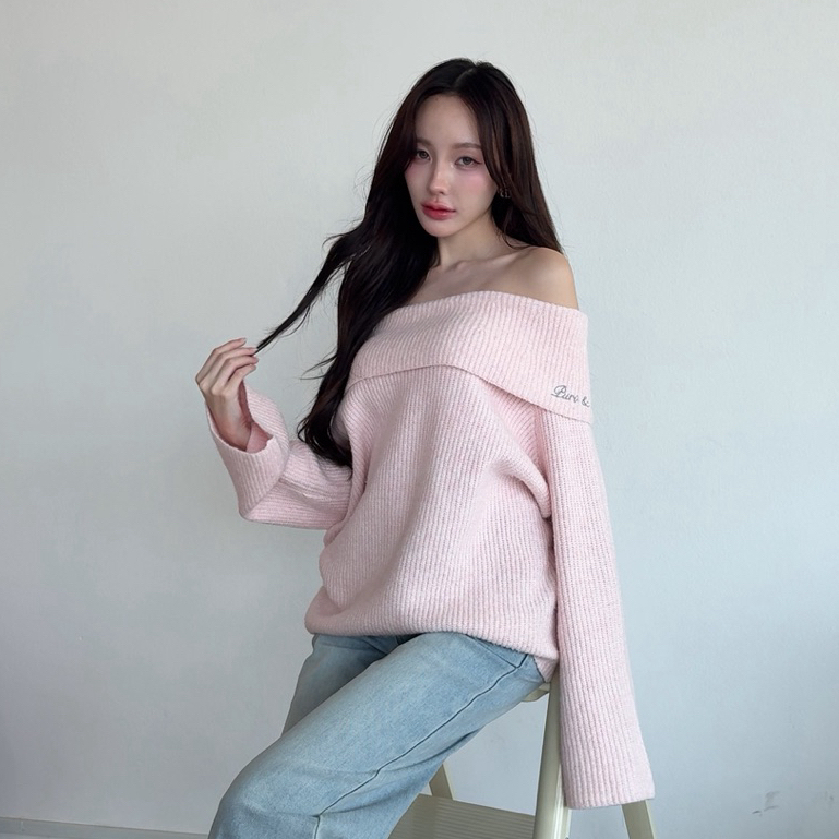 Puri & Me Chloe Off-Shoulder Sweater