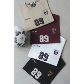 MeMo™ | NEW | FC Memo89 งานปักPatch + Twill ผ้า Supersoft แขนสั้น ทรง Unisex