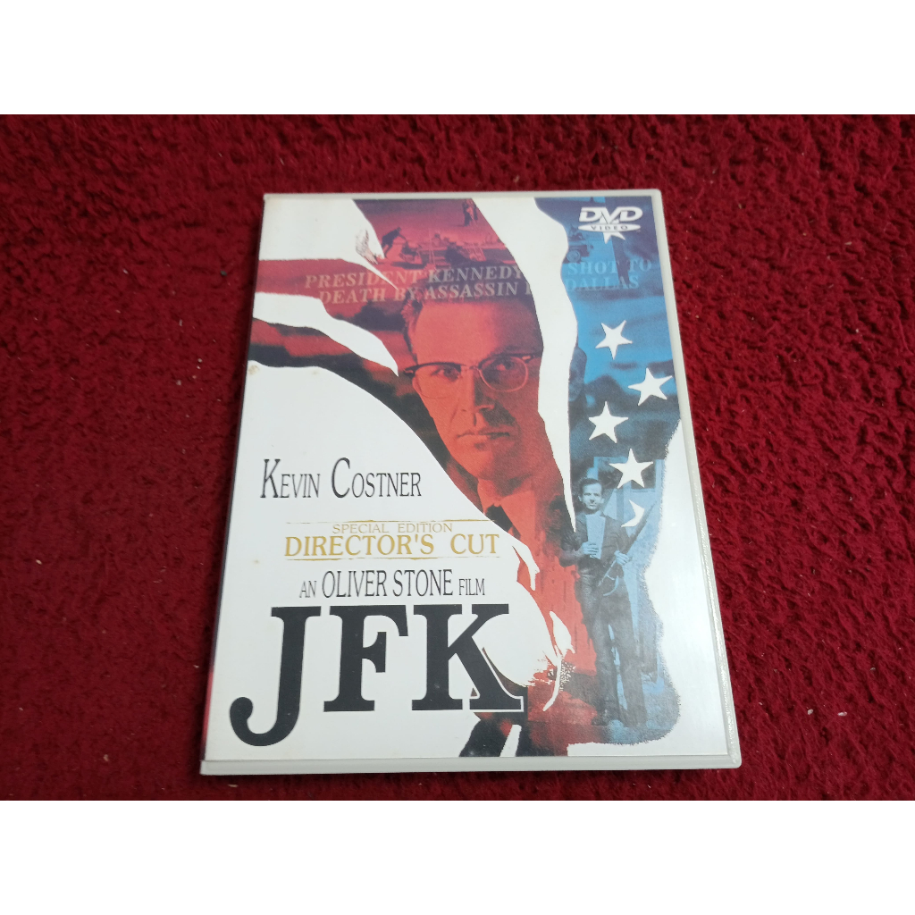 DVD สากล JFK (1991) Director's Cut DVD  สภาพตามรูปปก AK643