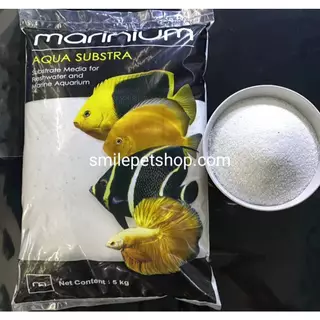 Marinium Aqua substra 5 kg (ทรายปูพื้นตู้ปลาทะเล,ทรายปูพื้นตู้ปลาน้ำจืด,ทรายปูพื้นตู้เลี้ยงไม้น้ำ )