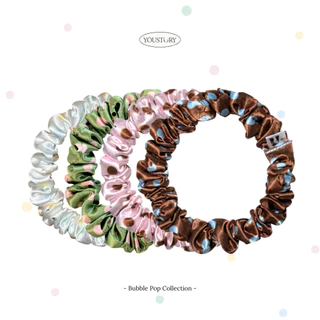 โยวสตอรี - Bubble Pop (3 แบบ) - ยางรัดผมพร้อมส่ง ยางมัดผมพร้อมส่ง ยางมัดผม ยางมัดผมซาติน ยางรัดผม