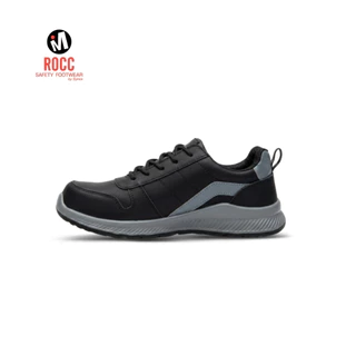 ROCC รองเท้าเซฟตี้ รุ่น LY-2245B-C2 สีดำ หัวกันกระแทก พื้นกันเจาะทะลุ
