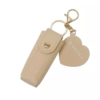 [สินค้าสมนาคุณงดจำหน่าย] Senka พวงกุญแจ ปลอกลิปสติก - สีครีม