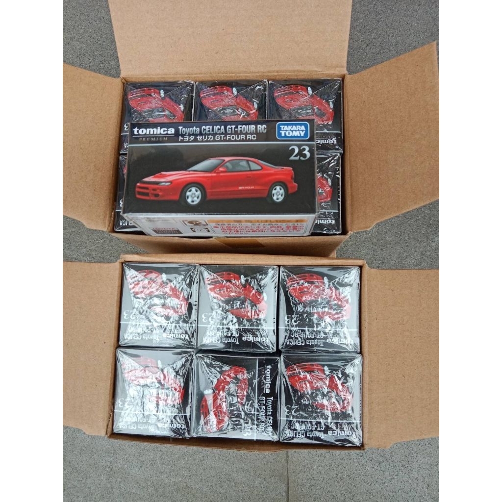 Tomica Premium No.23 Toyota CELICA GT-FOUR RC 1:64 Takara Tomy รถเหล็กโตมิก้า โมเดลรถญี่ปุ่น ของแท้