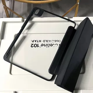 Case gen11/gen8/gen7mini7/6 Air4/Air5/Air6 10.9 Air13 pro11 pro12.9 gen5/6 gen10วัสดุอะคริลิค เคสไอเเพด ที่ใส่ปากกา
