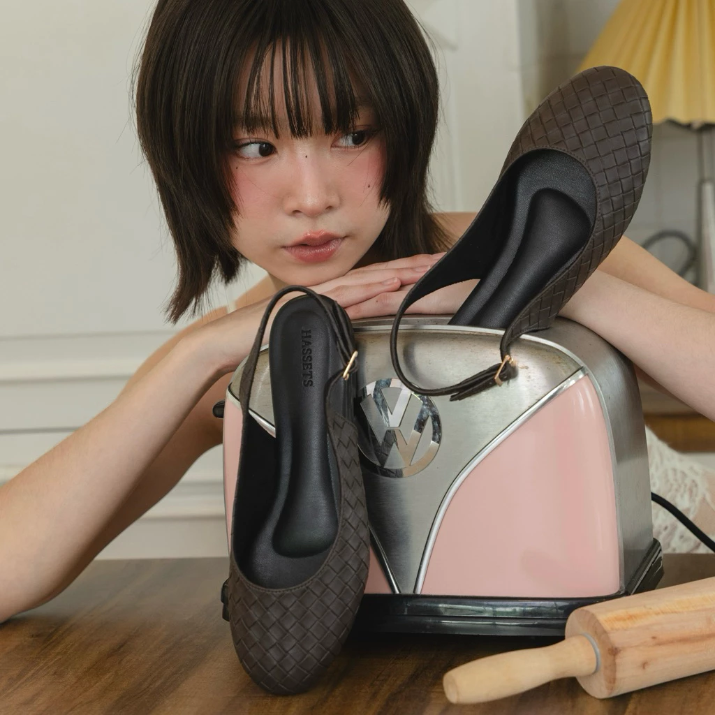 Hassets Crush Coco Brown Shoes