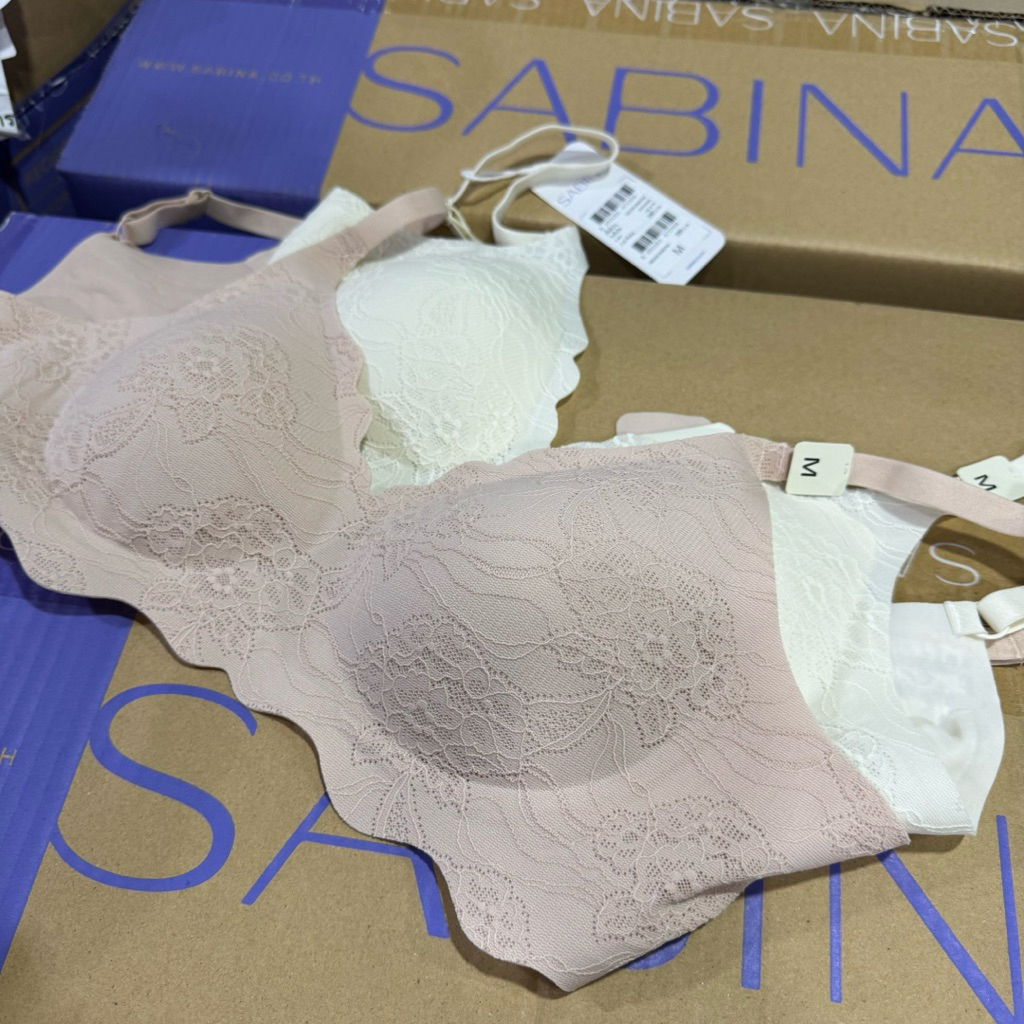 Sabina Habpy Pretty Perfect Level 1 เสื้อชั้นใน ไร้ตะเข็บ ไร้โครง รหัส HBU25018