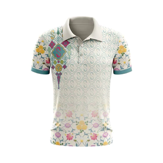 ไทยธรรม เสื้อโปโลลายขอสร้อยทองใส่ได้ทั้งชายและหญิง